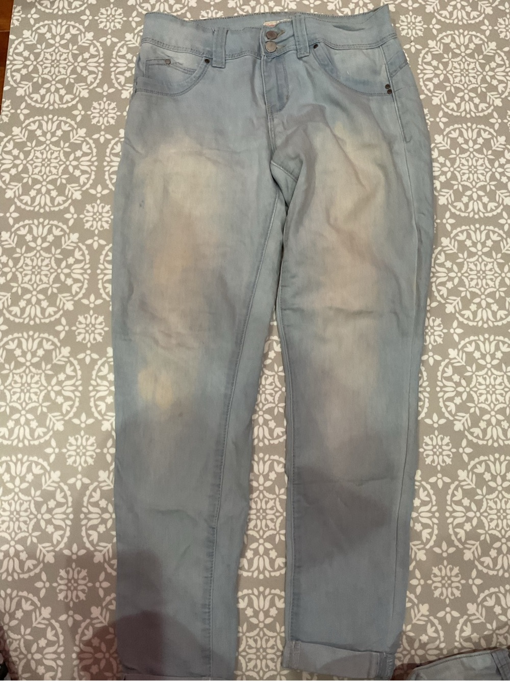 YMI Girls Light Blue Jeans Size 5 Gently Worn